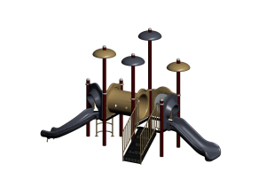 Большой детский игровой комплекс -WD-UT123 для детей до 6 лет