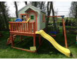 Деревянный детский игровой комплекс -MD_015